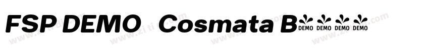 FSP DEMO   Cosmata B字体转换